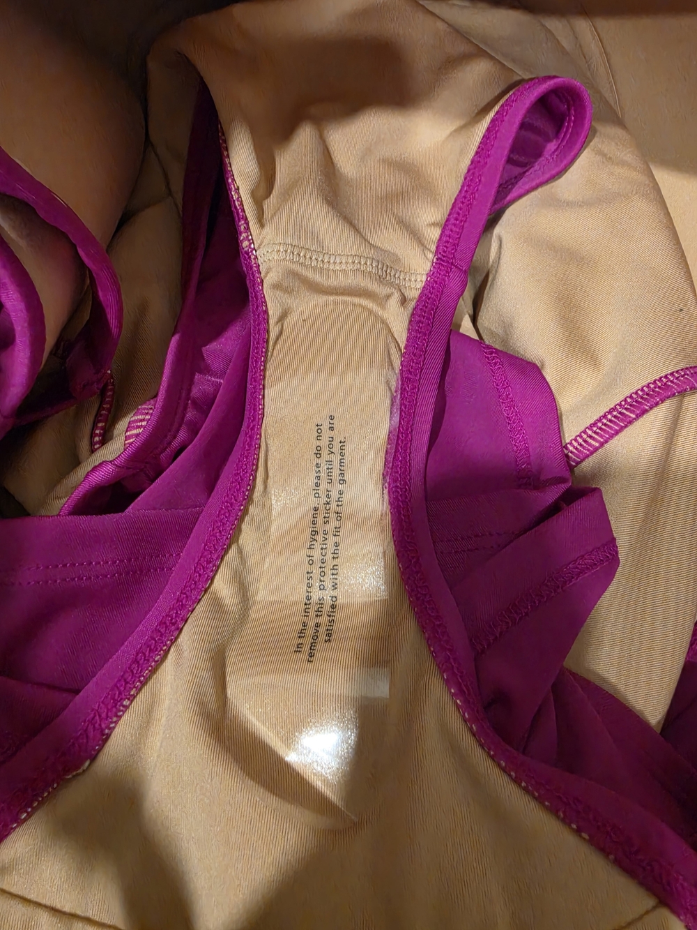 Lane Bryant Cacique Magenta Pink Swim Dress No-Wire Plus Size 20 NWOT - Picture 7 of 7